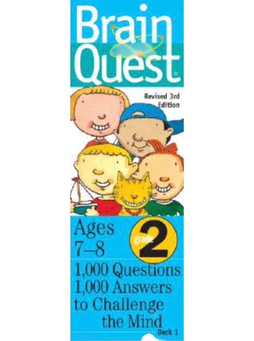 Brain Quest Grade 2 Deck 1 (Ages 7-8) Revised 3rd Edition – Used
